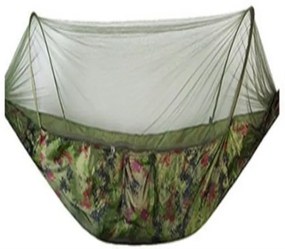Turistická hojdacia sieť Santiago Army 260 x 140 cm 10149