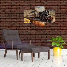 Obraz - Parná lokomotíva (90x60 cm)