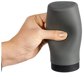 Sivý zásobník na čistiaci prostriedok Wenko Squeeze, 250 ml