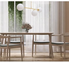 Luster na tyči FIRA 3xE27/60W/230V zlatá