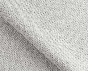 Rohová sedačka Fubu, šedo-krémová štruktúrovaná látka, pravý roh