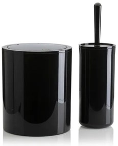 Kúpeľňový set CARMEN 5 ks čierna