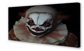 Obraz canvas scary clown 125x50 cm