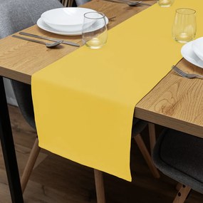 Biante Dekoračný behúň na stôl Rongo RG-090 Svetlo žltý 45x180 cm