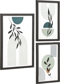 Čierne rámčeky v súprave 3 ks na stenu 30x40 cm Aspen – House Nordic