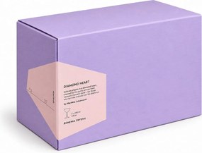 Crystalex Diamond Heart 210 ml 2 ks