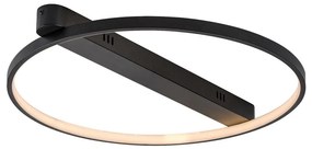 Rabalux 71344 - LED stropné svietidlo BELIZA LED/45W/230V 3000K 50x55 cm čierne