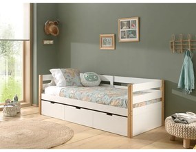 Biela detská posteľ 90x200 cm Margrit - Vipack