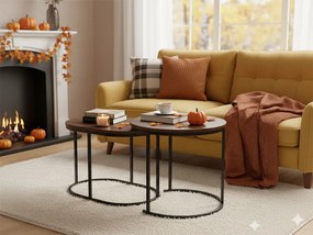 CH Konferenčné stolíky Cony - hnedá