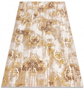 Koberec AKRYL VALS 0W9985 H02 58 Kvety ornament béž / medený