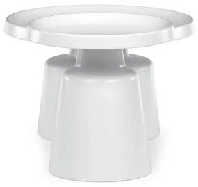 Autronic BONTEC Konferenčný stolík 69x69x43cm, kov CT-F4114 CSM Farba: Biela