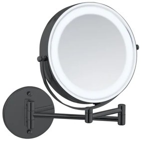 WENKO 71559800 - Zrkadlo POWER-LOC 25,5x32 cm čierne