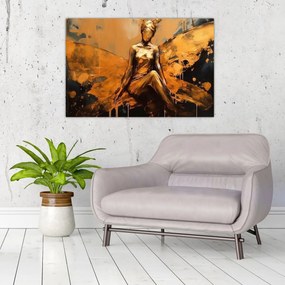 Obraz - Abstrakcia víly (90x60 cm)