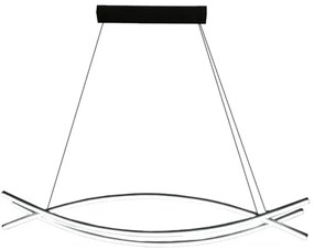 LED Stmievateľný luster na lanku LED/70W/230V 3000-6500K + diaľkové ovládanie