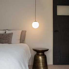 Inteligentné závesné svietidlo zlaté s opálovým sklom vrátane Wifi P45 - Flore