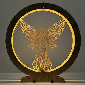 LED lampa Anjel svetla – dekorácia s teplým LED podsvietením| SENTOP LED0589