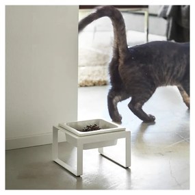 Keramická miska s podstavcom pre domáceho maznáčika Tower – YAMAZAKI