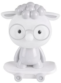 LED Stmievateľná detská nočná lampička LED/2,5W/230V ovca šedá