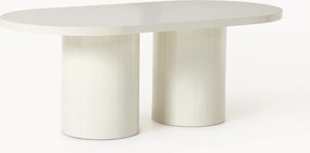 Oválny záhradný jedálenský stôl Saya, 200 x 100 cm