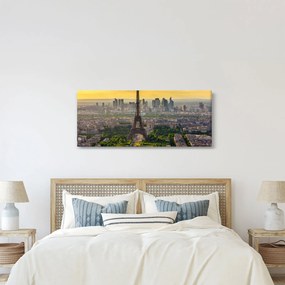 Obraz - Panoráma Paríža (120x50 cm)