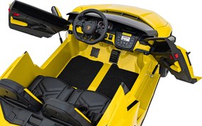 Ramiz Lamborghini Revuelto XL vozidlo Žltá