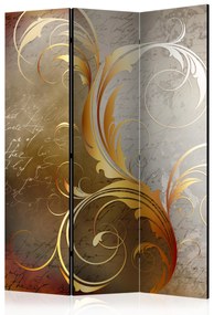 Artgeist Paraván - Gold letters [Room Dividers]