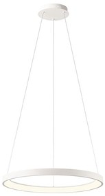 Redo 01-2672 - LED stmievateľný luster na lanku ICONIC LED/50W/230V pr. 58 cm biela