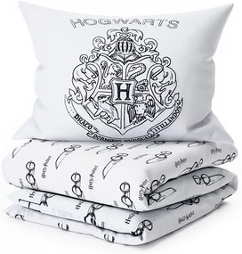 Svietiace obliečky HARRY POTTER VISION biele Rozmer obliečky: 70 x 90 cm | 140 x 200 cm