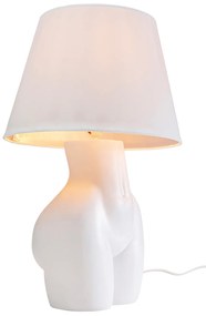 Donna stolová lampa biela