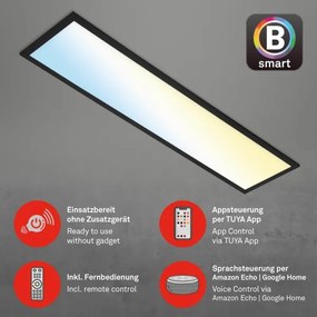 Brilo - LED Stmievateľné stropné svietidlo PIATTO LED/28W/230V Wi-Fi Tuya + DO