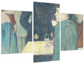 Obraz - Henri de Toulouse-Lautrec, A Corner of the Moulin de la Galette, reprodukcia (90x60 cm)
