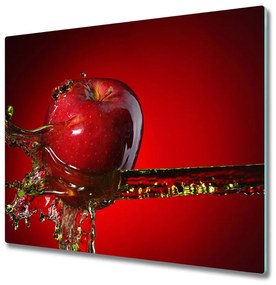 Sklenená doska na krájanie Jablko a voda 60x52 cm