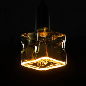 E27 6W LED žiarovka Ice Cube 1 900 K dymová sivá