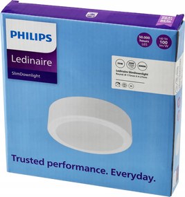 PHILIPS LED okrúhle prisadené svietidlo 19W - 2000lm - 4000K - biele