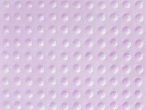 Biante Hrejivé posteľné obliečky Minky 3D bodky MKP-002 Fialové lila Predĺžené 140x220 a 70x90 cm