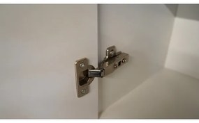 Kuchynská linka CELESTE 240 cm lesklá biela