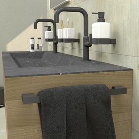 Nimco Držiak na uteráky, 38 cm KIBO čierna - Ki-14035-90