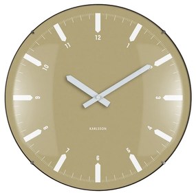 Nástenné hodiny Realista Dome Karlsson KA6086GR, 35cm