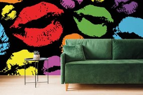 Tapeta pop art pusinky