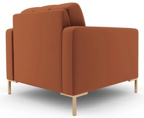 Kreslo v tehlovej farbe Bali – Cosmopolitan Design