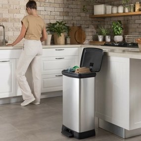 Curver Pedálový odpadkový kôš DECO BIN, 23 + 23 l