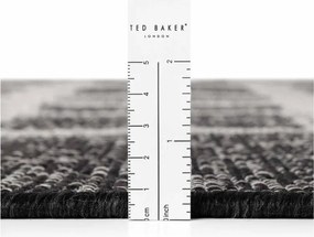 Čierny/krémovobiely vnútorný a vonkajší koberec 160x230 cm Haringey Ruskin – Ted Baker