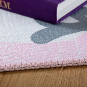 Obsession, AKCIA: 80x120 cm Detský kusový koberec Torino kids 235 WHITE HORSE, biela, detská izba