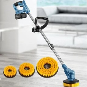 Akumulátorová čistiaca kefa na podlahy - REAL GARDEN - RC-K-2313