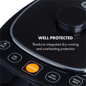 Klarstein Hot Springs, dávkovač horúcej vody, 5 l, 49-95 °C, nádrž na vodu z nehrdzavejúcej ocele