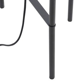 Priemyselná stojaca lampa čierna - Bliss Vefa