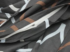 Bavlnené obliečky GIFU sivé + povlak na vankúšik 40 x 40 cm Rozmer obliečky: 70 x 90 cm | 140 x 200 cm