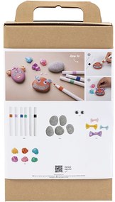 Kreatívna sada Craft Kit Stone Decoration Monster