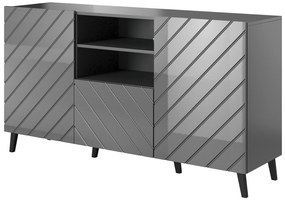 Cama Komoda Abeto - sivá