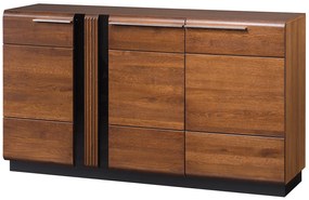 Komoda Porti 45 160 cm z masivu dub antický